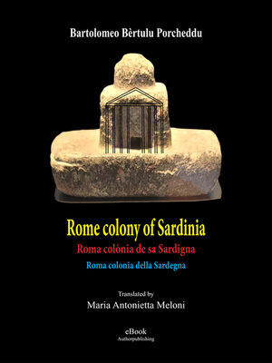 cover image of Rome colony of Sardinia